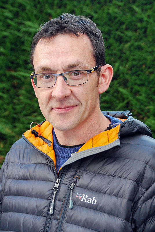 photo of Craig Aitchison on a mountain in Scotland